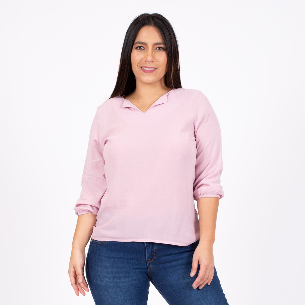 Blusa Ethiopia Manga 3/4 Mujer