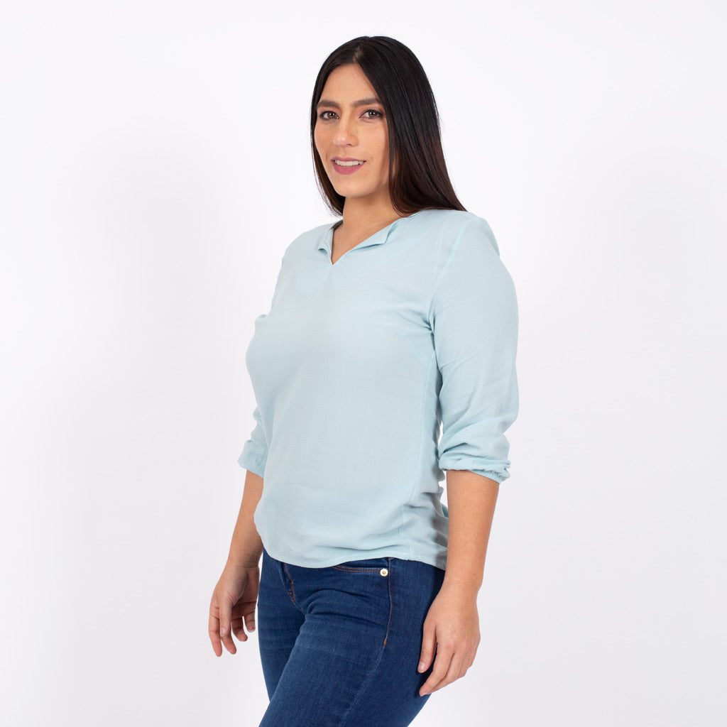 Blusa Ethiopia Manga 3/4 Mujer