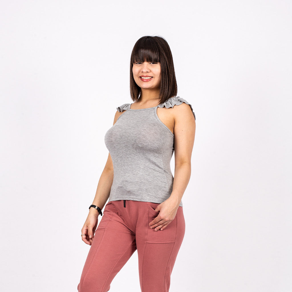 Blusa Ethiopia Manga Cero Mujer