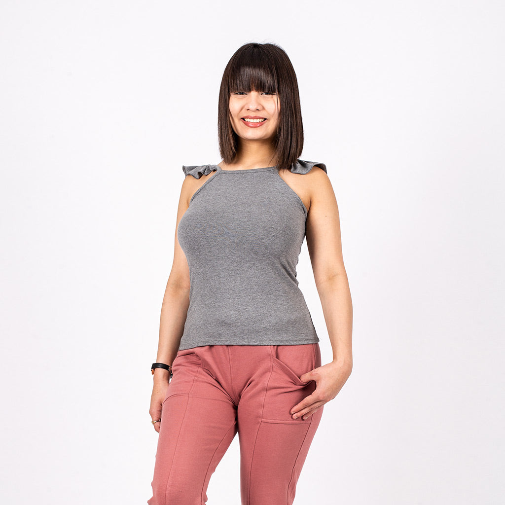 Blusa Ethiopia Manga Cero Mujer