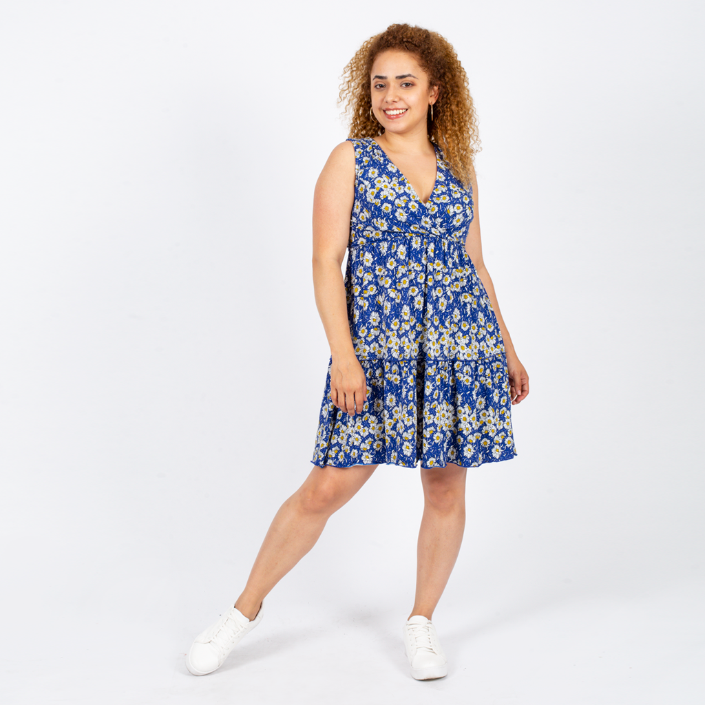 Vestido Ethiopia Viscosa Manga Cero Mujer