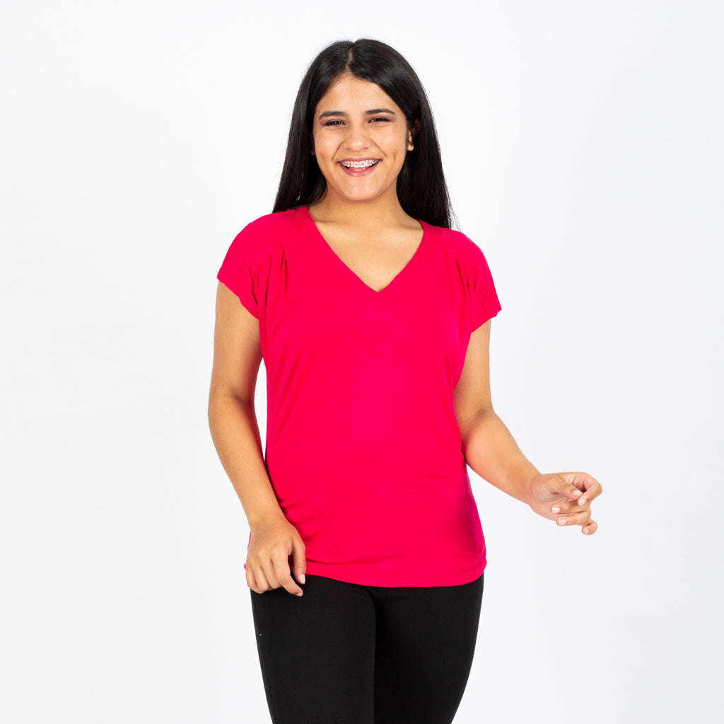 Polo Ethiopia Manga Corta Mujer