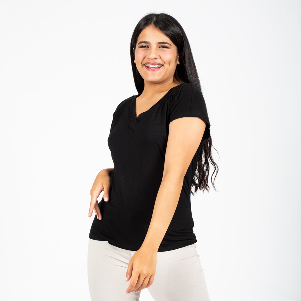 Polo Ethiopia Manga Corta Mujer