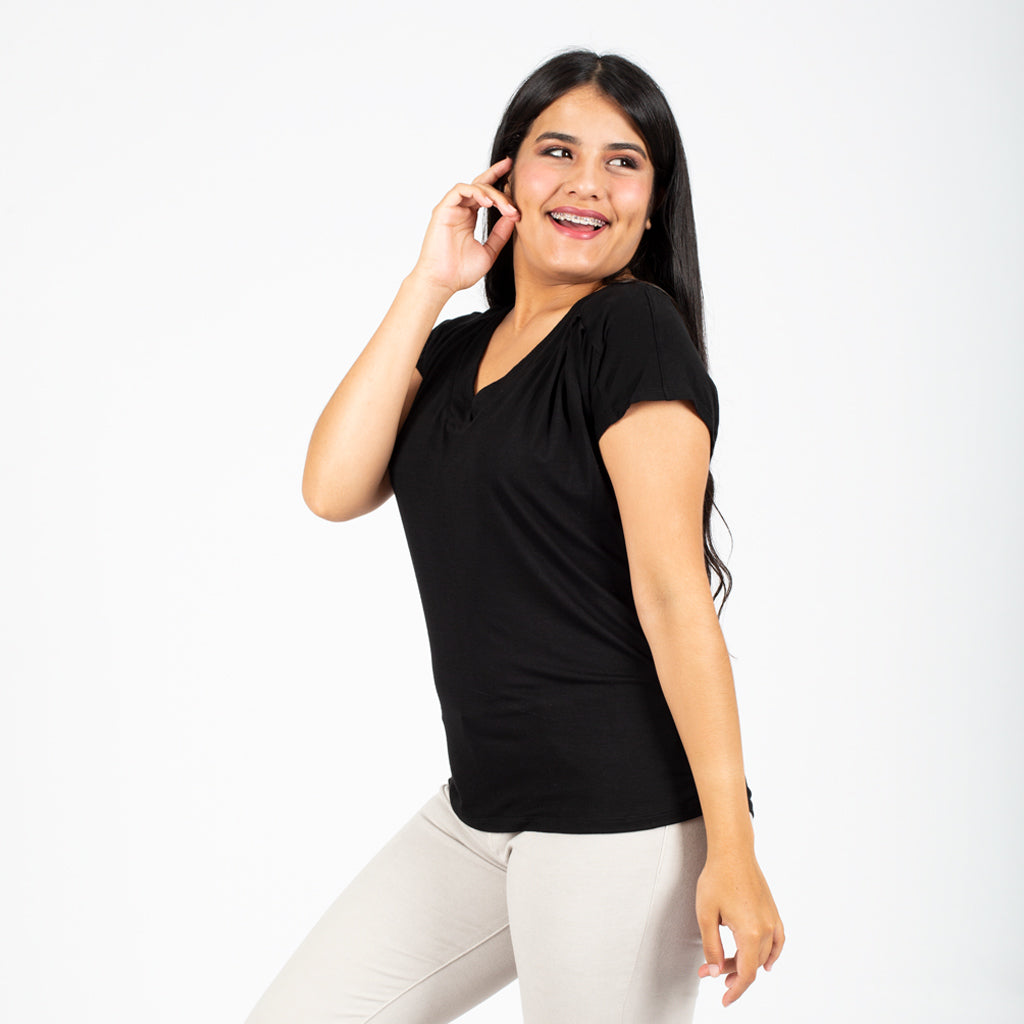 Polo Ethiopia Manga Corta Mujer