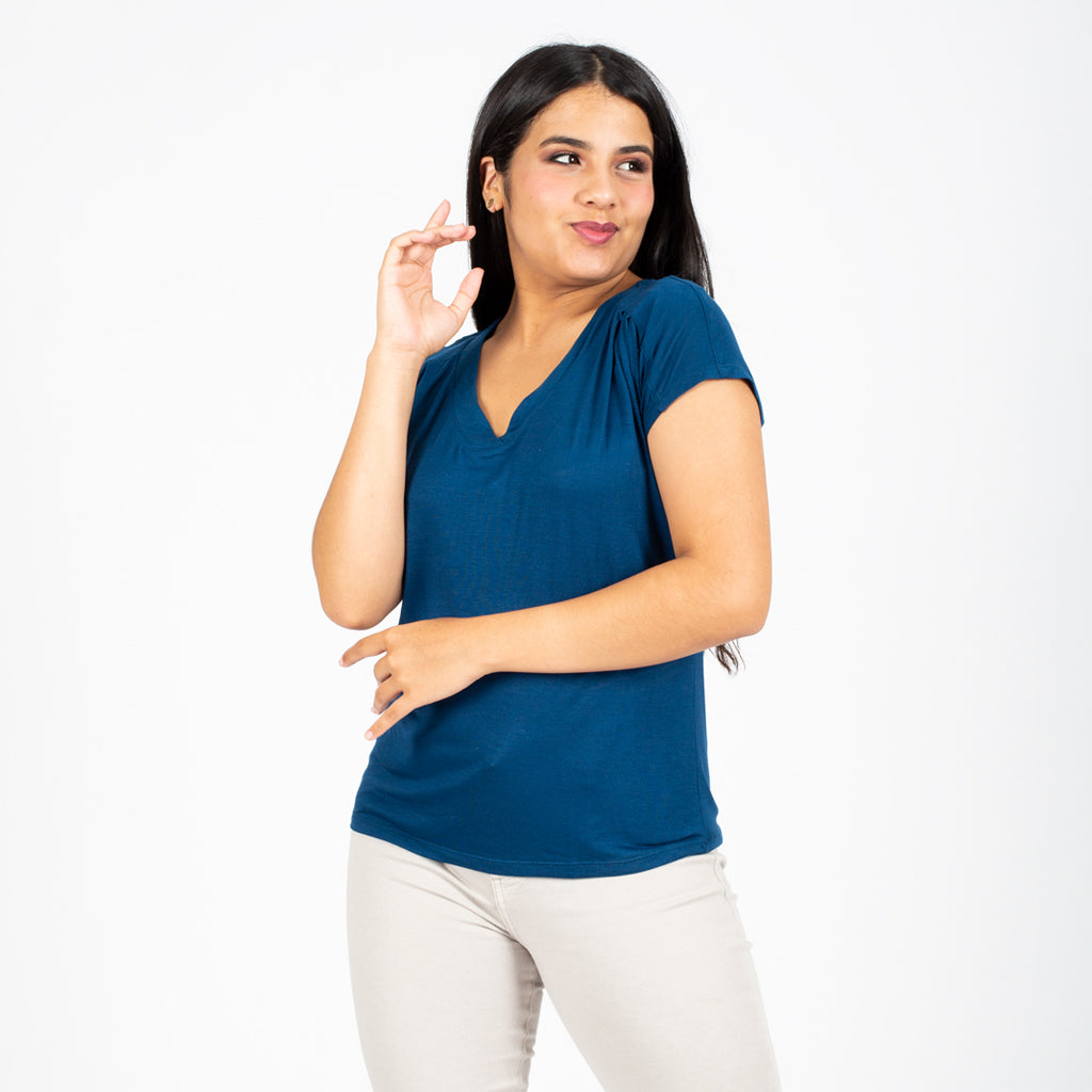 Polo Ethiopia Manga Corta Mujer