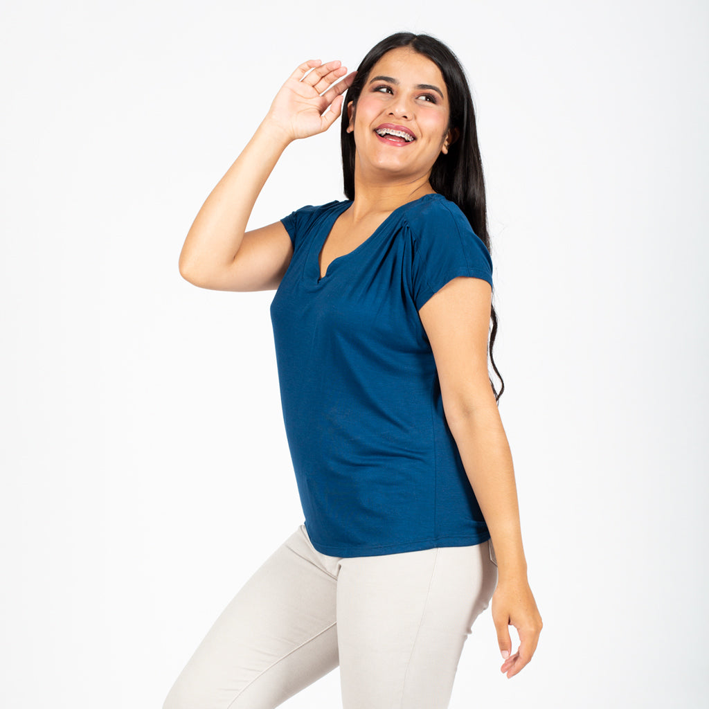 Polo Ethiopia Manga Corta Mujer