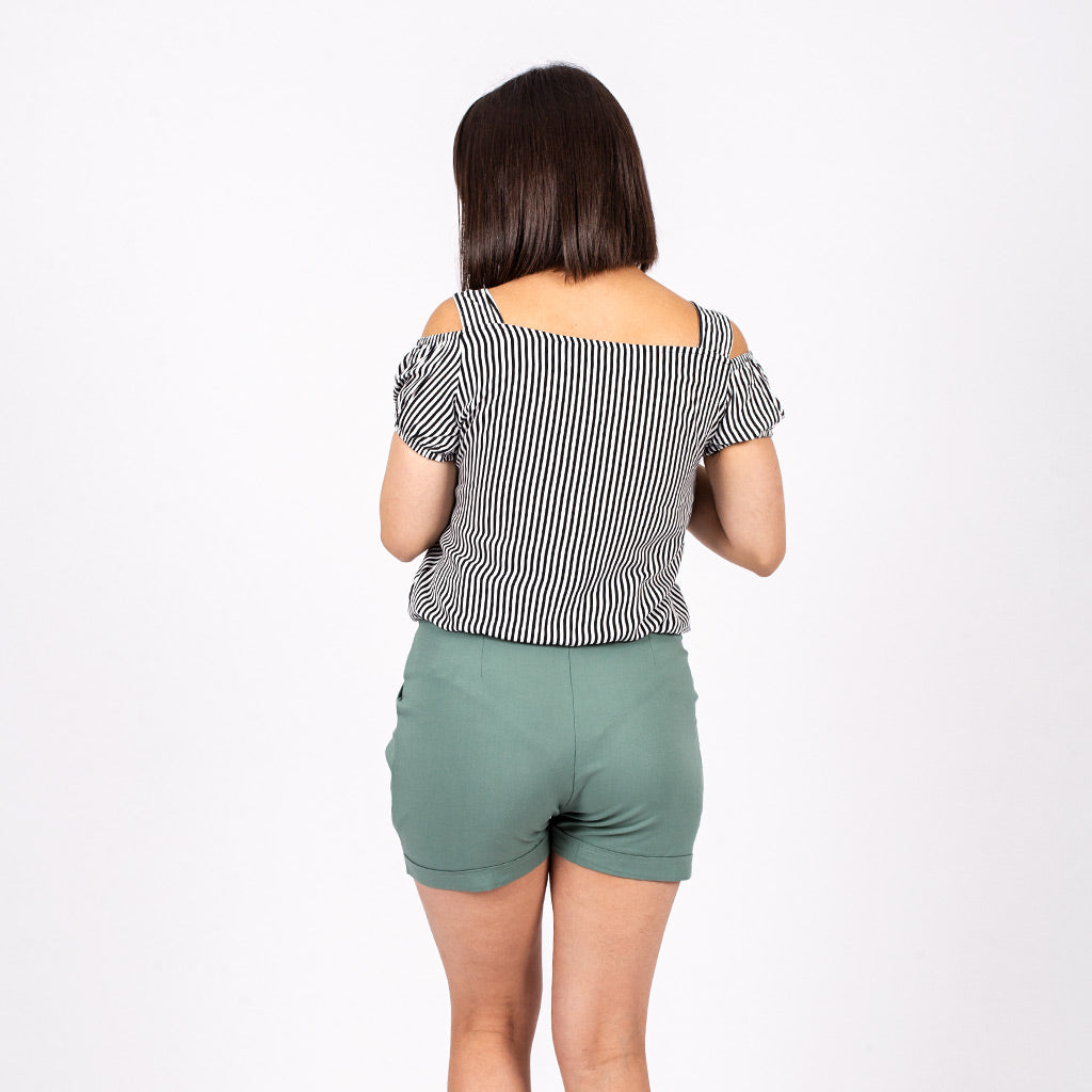 Blusa Ethiopia Manga Corta Mujer