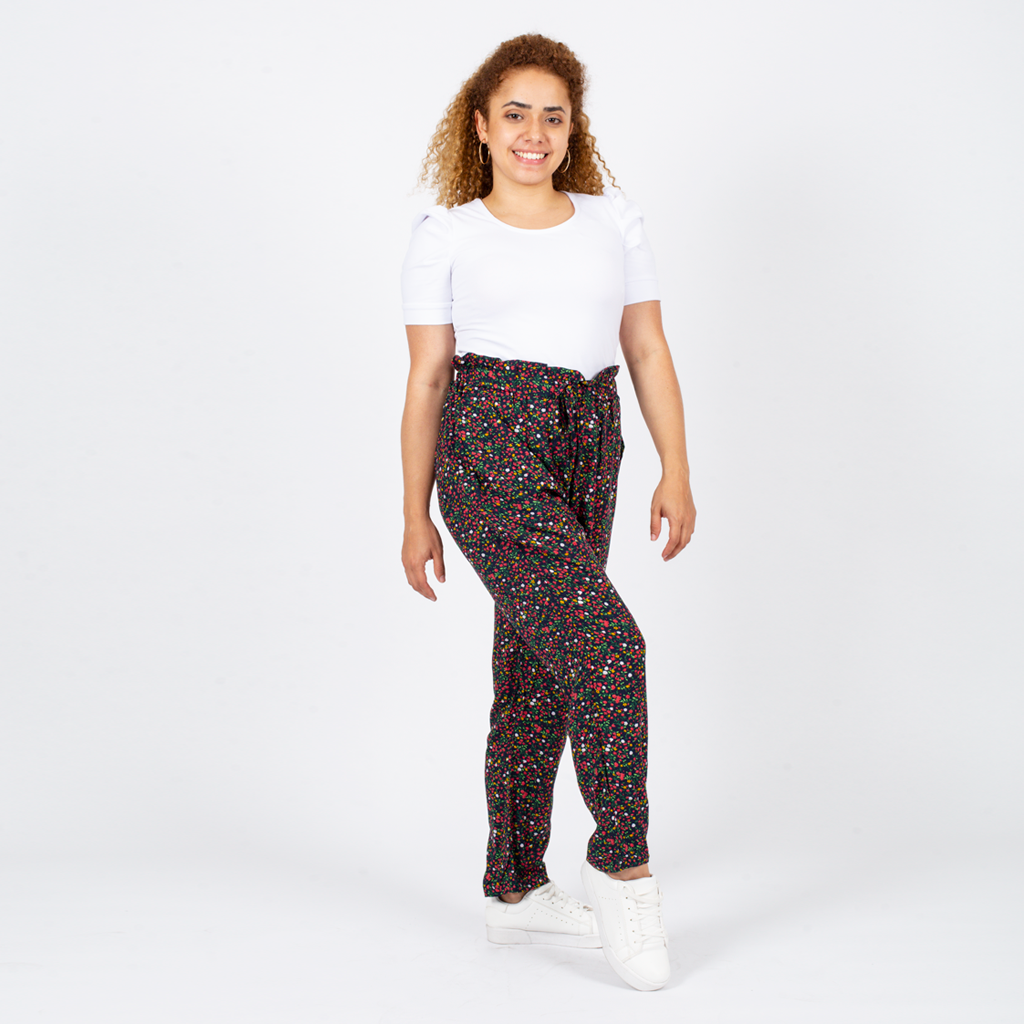 Jogger Ethiopia Rayon Estampado Mujer