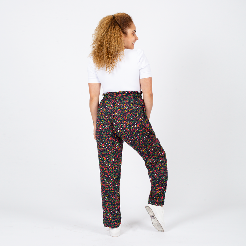 Jogger Ethiopia Rayon Estampado Mujer