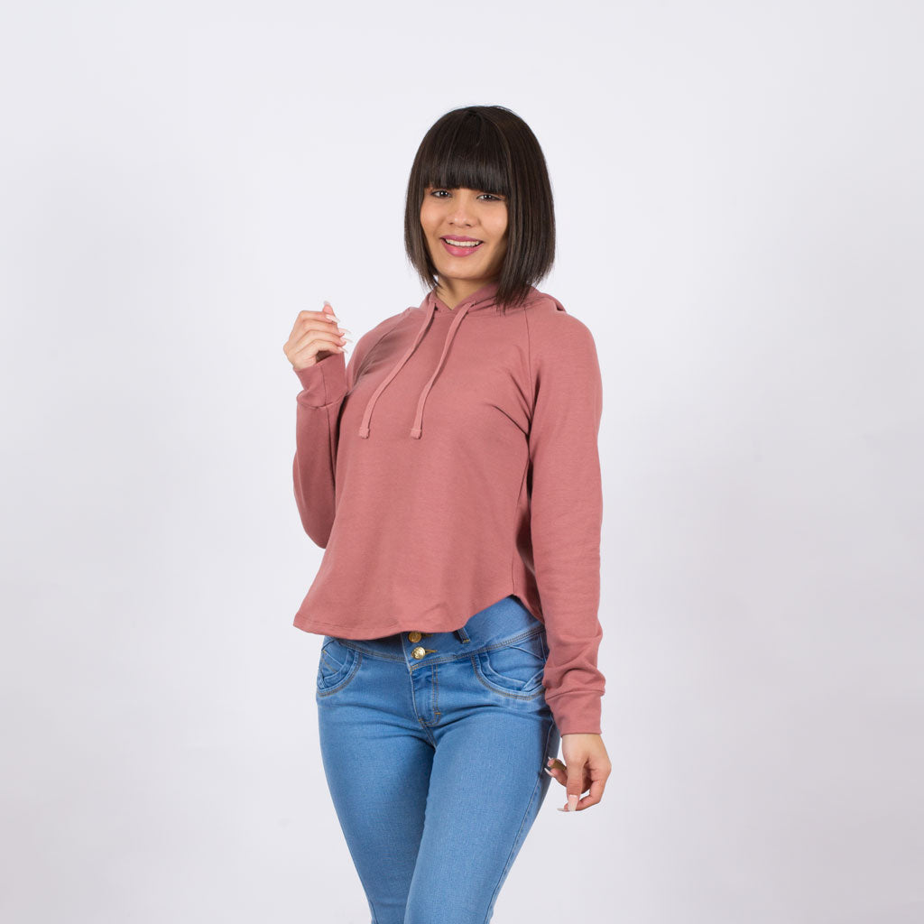 Polera Ethiopia French Terry Lycrado Mujer