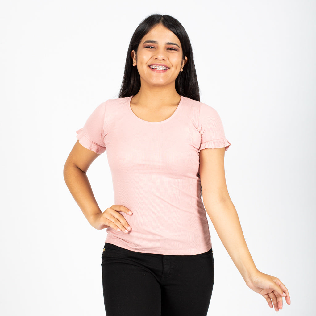 Polo Ethiopia Manga Corta Mujer