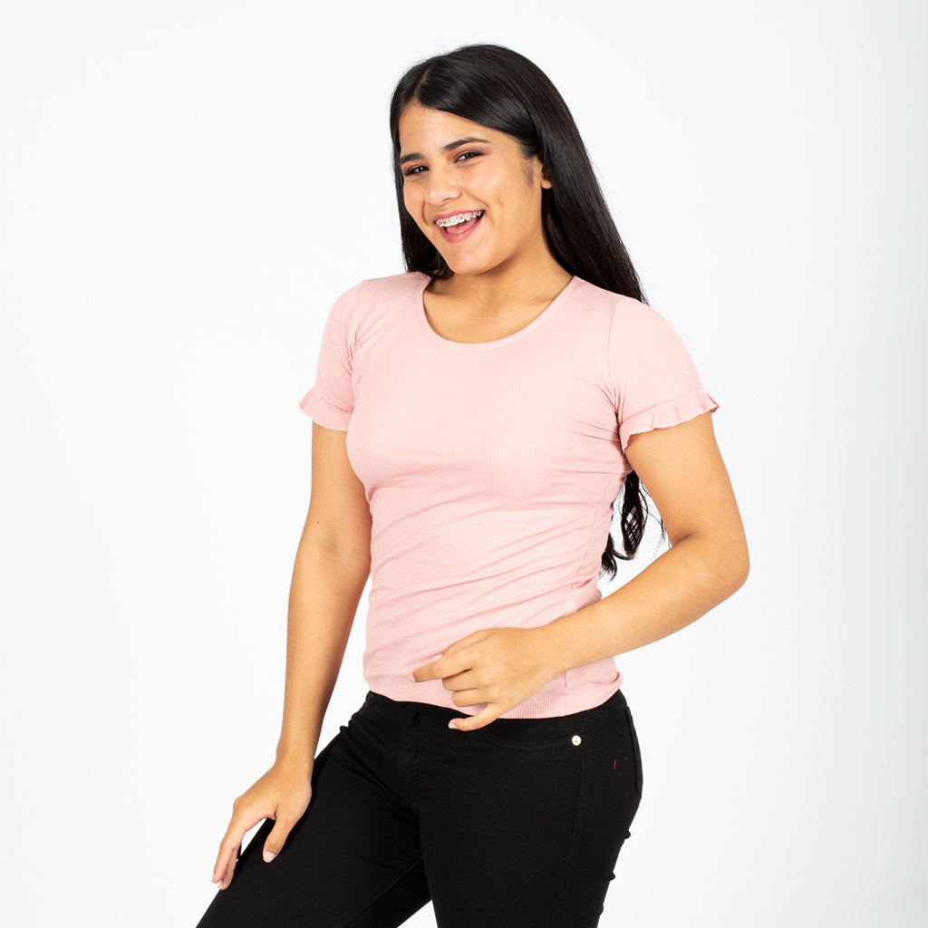 Polo Ethiopia Manga Corta Mujer