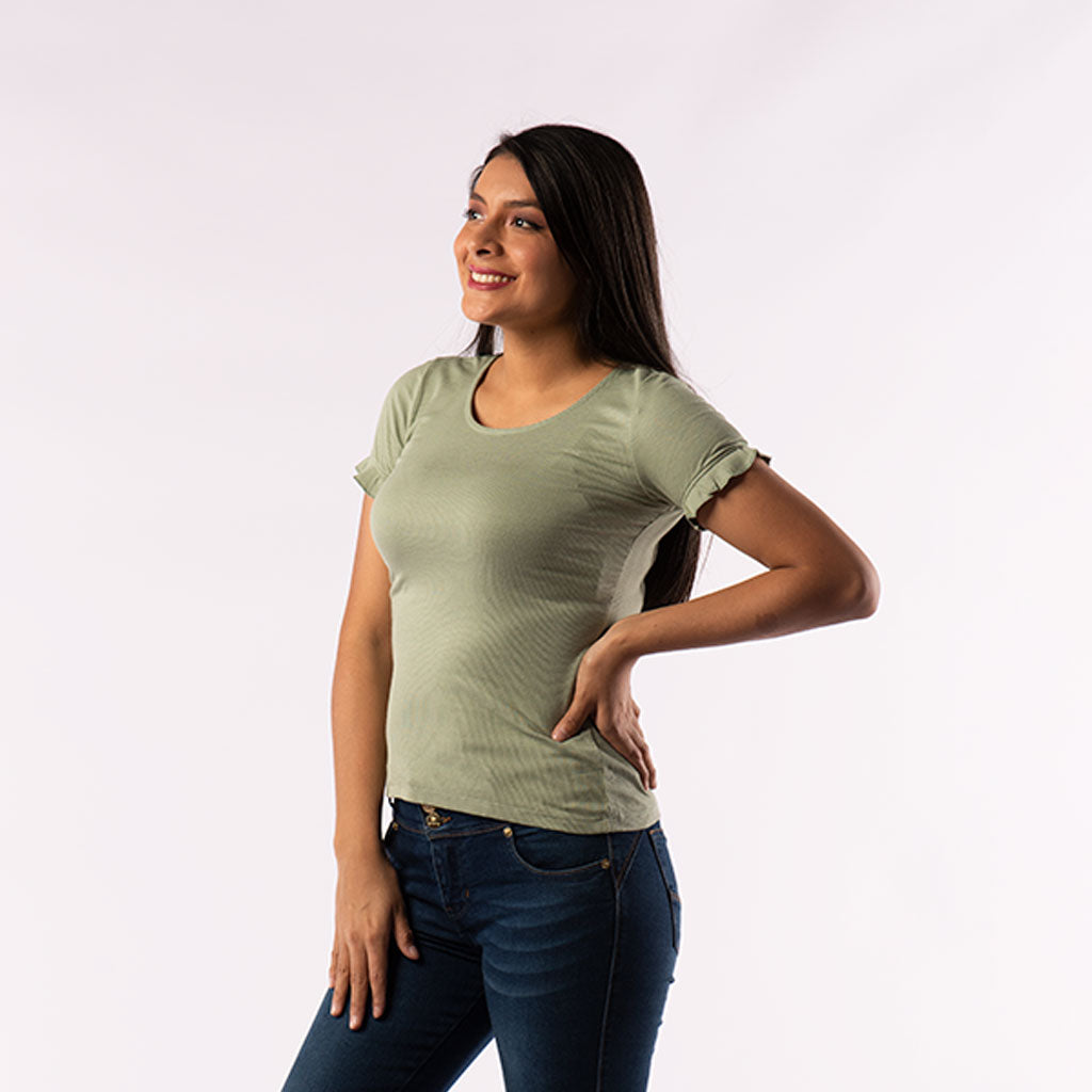 Polo Ethiopia Manga Corta Mujer