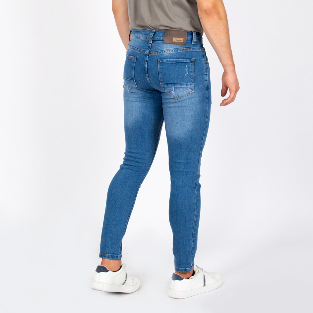 Pantalón Capitan Jeans Denim Stretch Hombre
