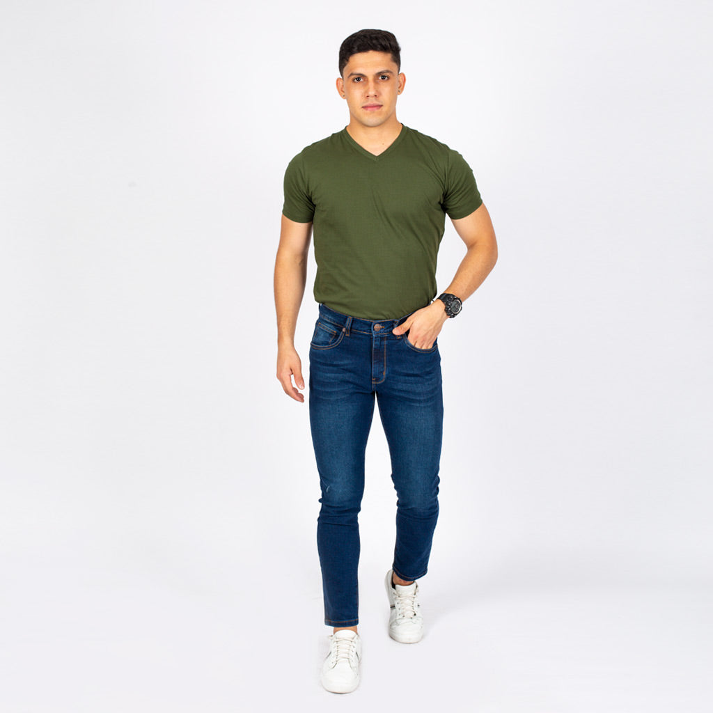 Pantalón Capitan Jeans Denim Stretch Hombre