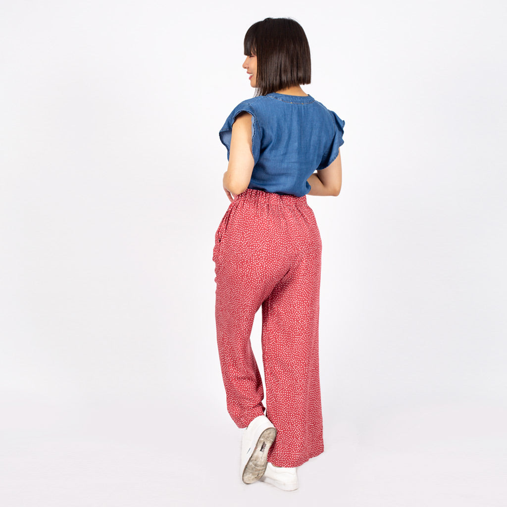 Pantalón Ethiopia Rayon Estampado Mujer
