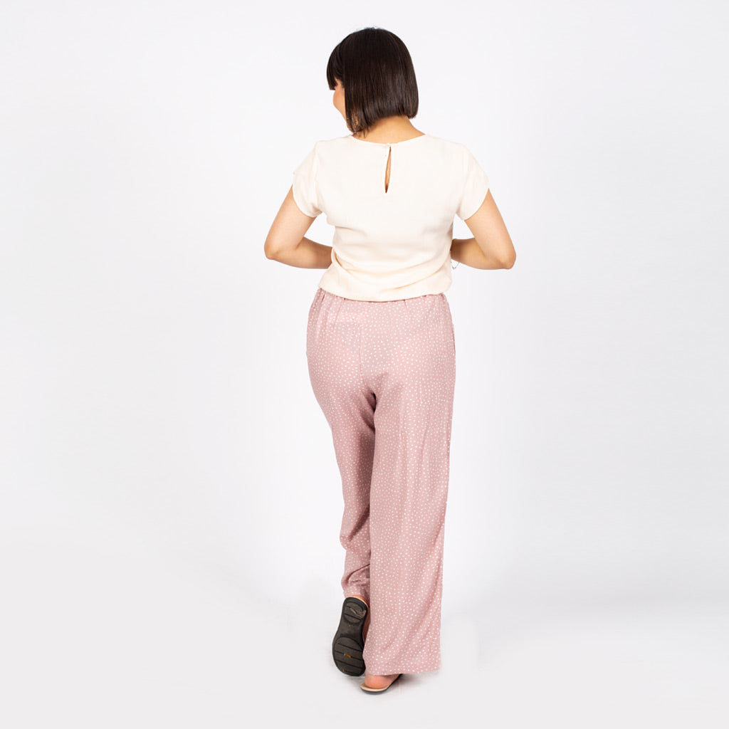 Pantalón Ethiopia Rayon Estampado Mujer