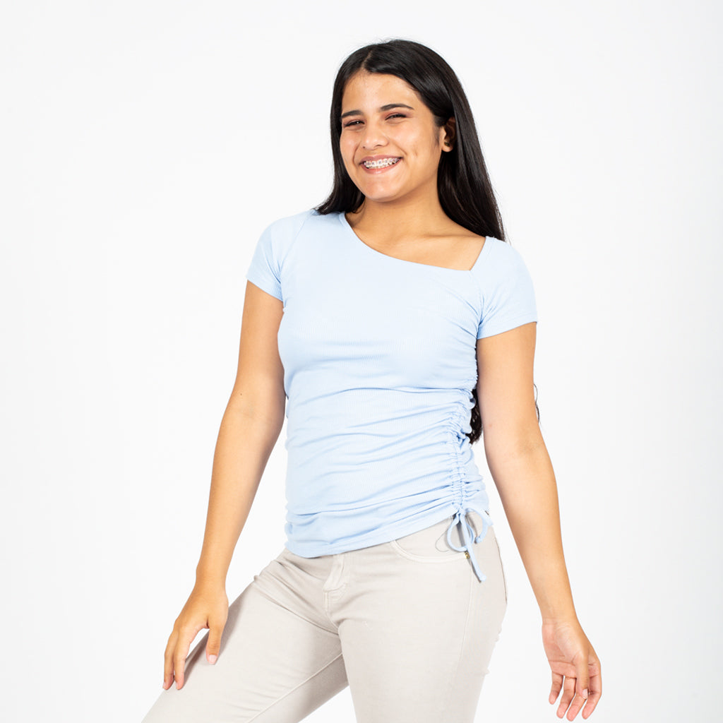 Polo Ethiopia Manga Corta Mujer