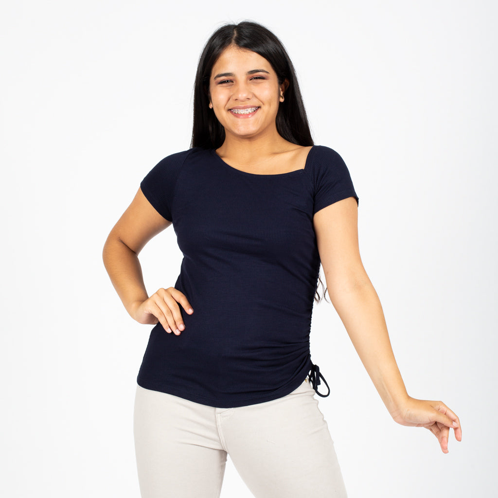 Polo Ethiopia Manga Corta Mujer