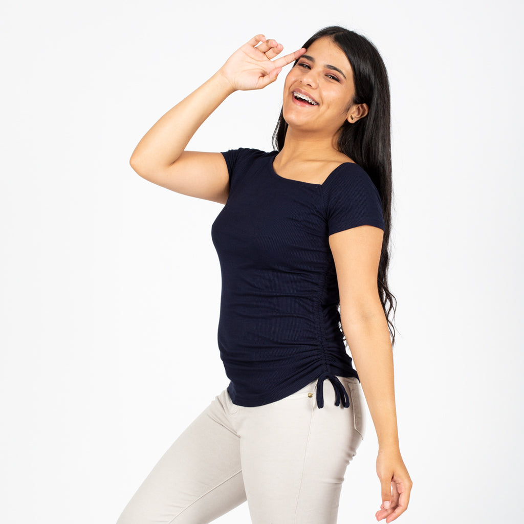 Polo Ethiopia Manga Corta Mujer