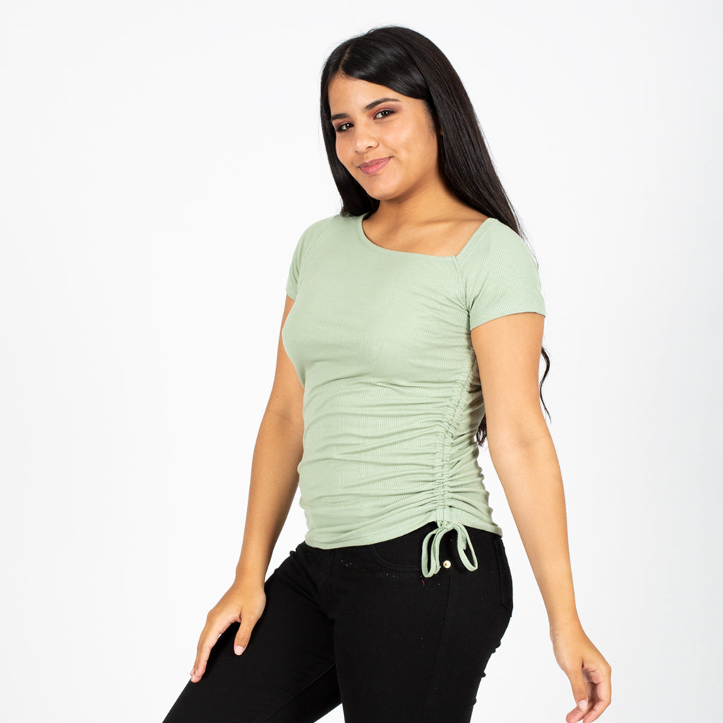 Polo Ethiopia Manga Corta Mujer