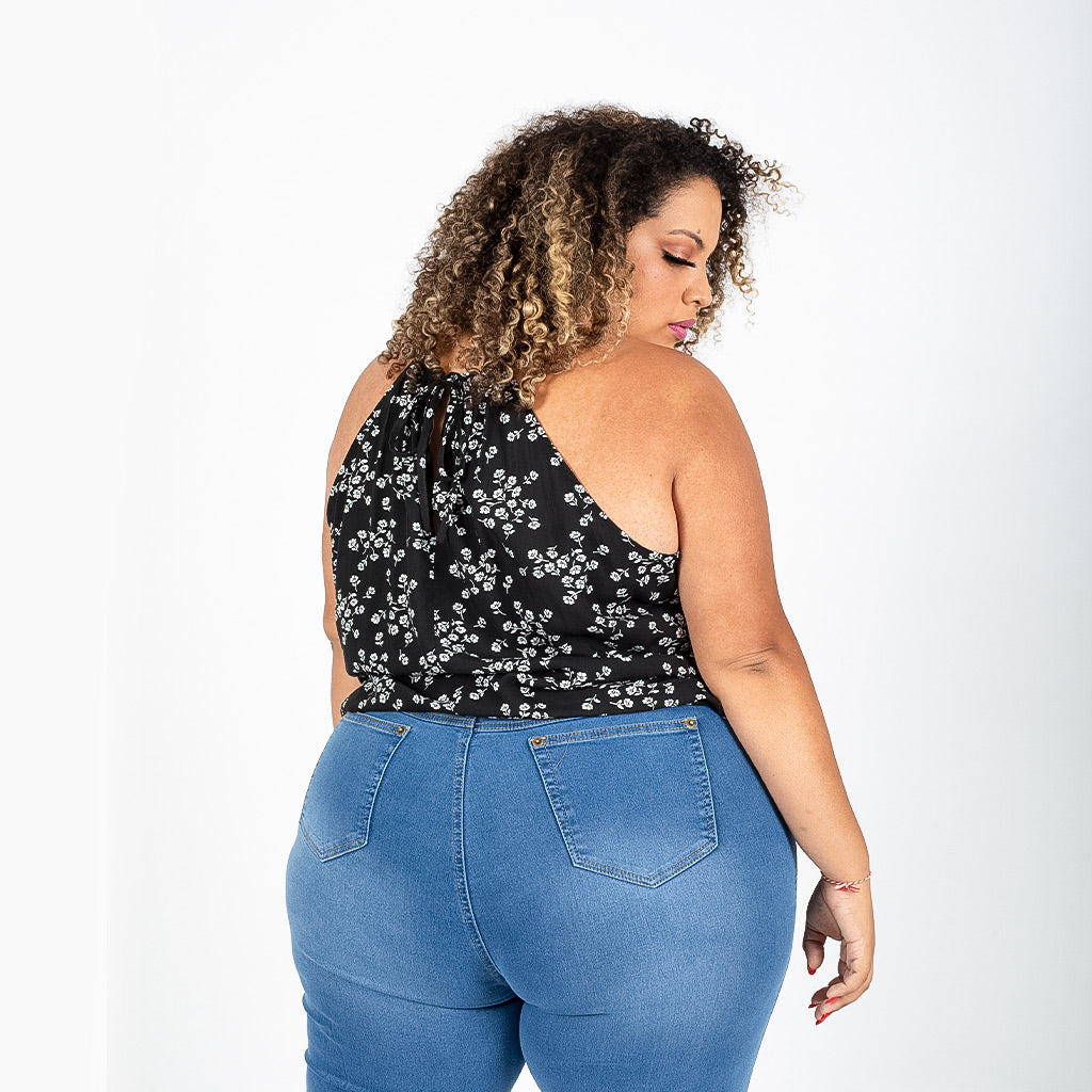 Blusa Magnolia Challis Mujer