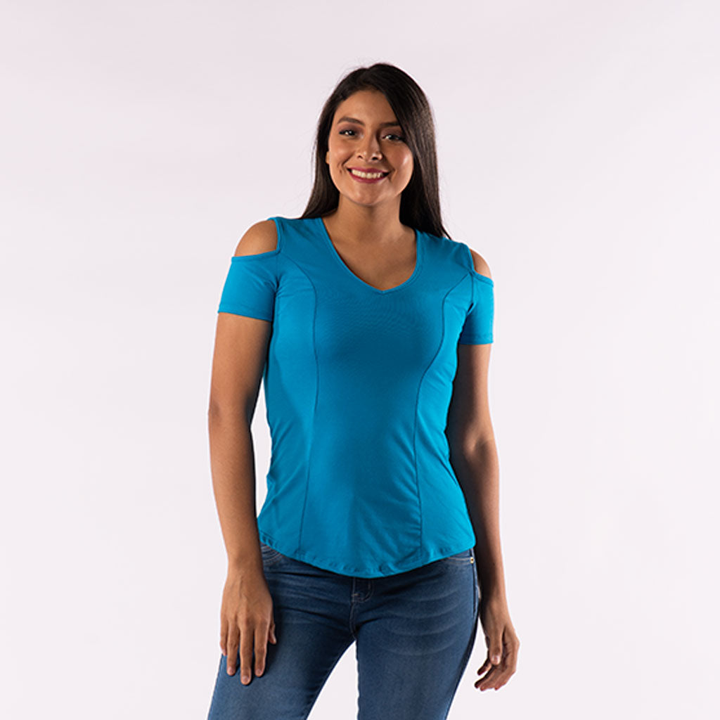 Polo Ethiopia Manga Corta Mujer