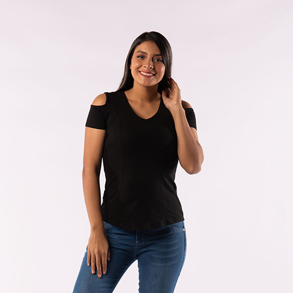 Polo Ethiopia Manga Corta Mujer