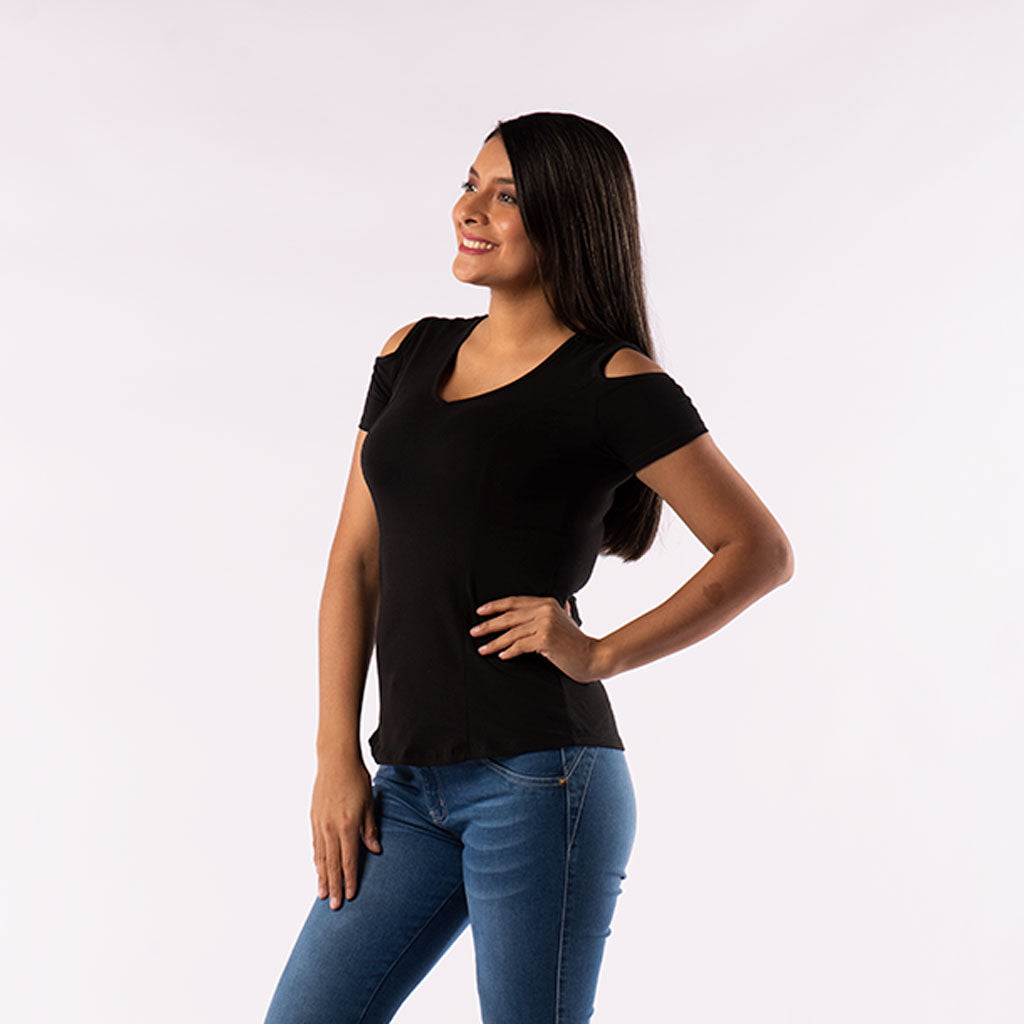 Polo Ethiopia Manga Corta Mujer