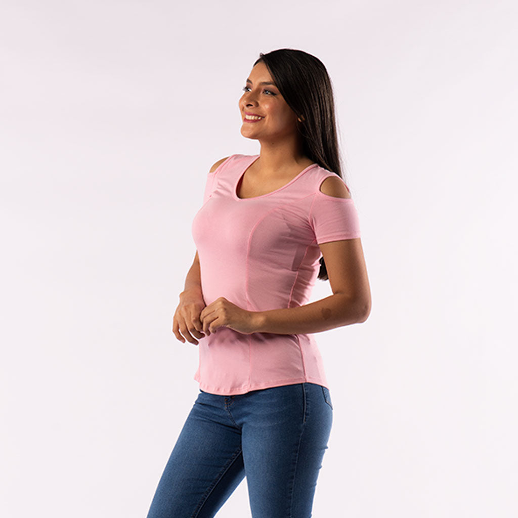 Polo Ethiopia Manga Corta Mujer