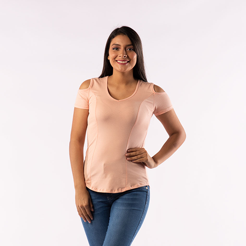 Polo Ethiopia Manga Corta Mujer