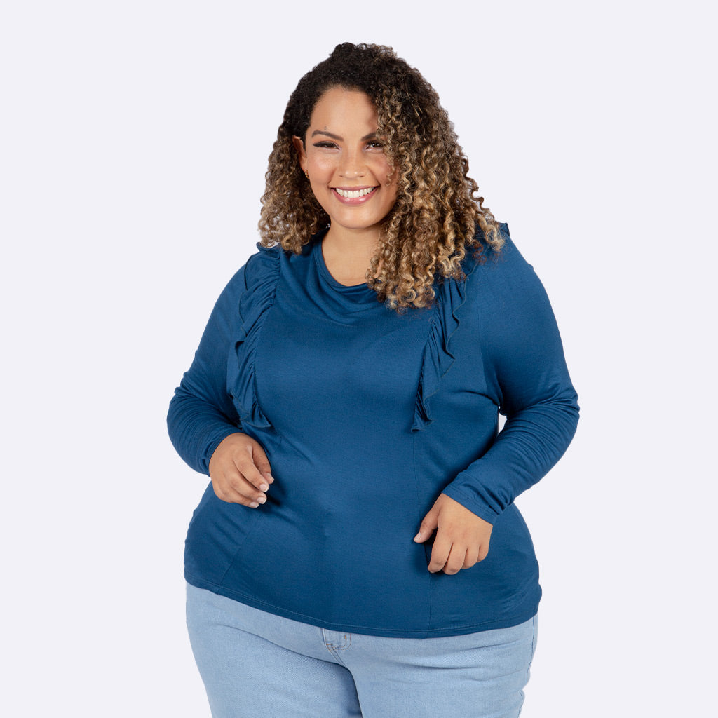 Polo Magnolia Manga Larga Mujer - 2x S/55.00 y 3x S/75.00