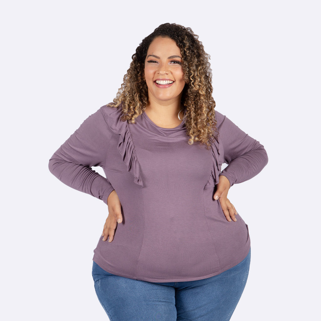 Polo Magnolia Manga Larga Mujer - 2x S/55.00 y 3x S/75.00