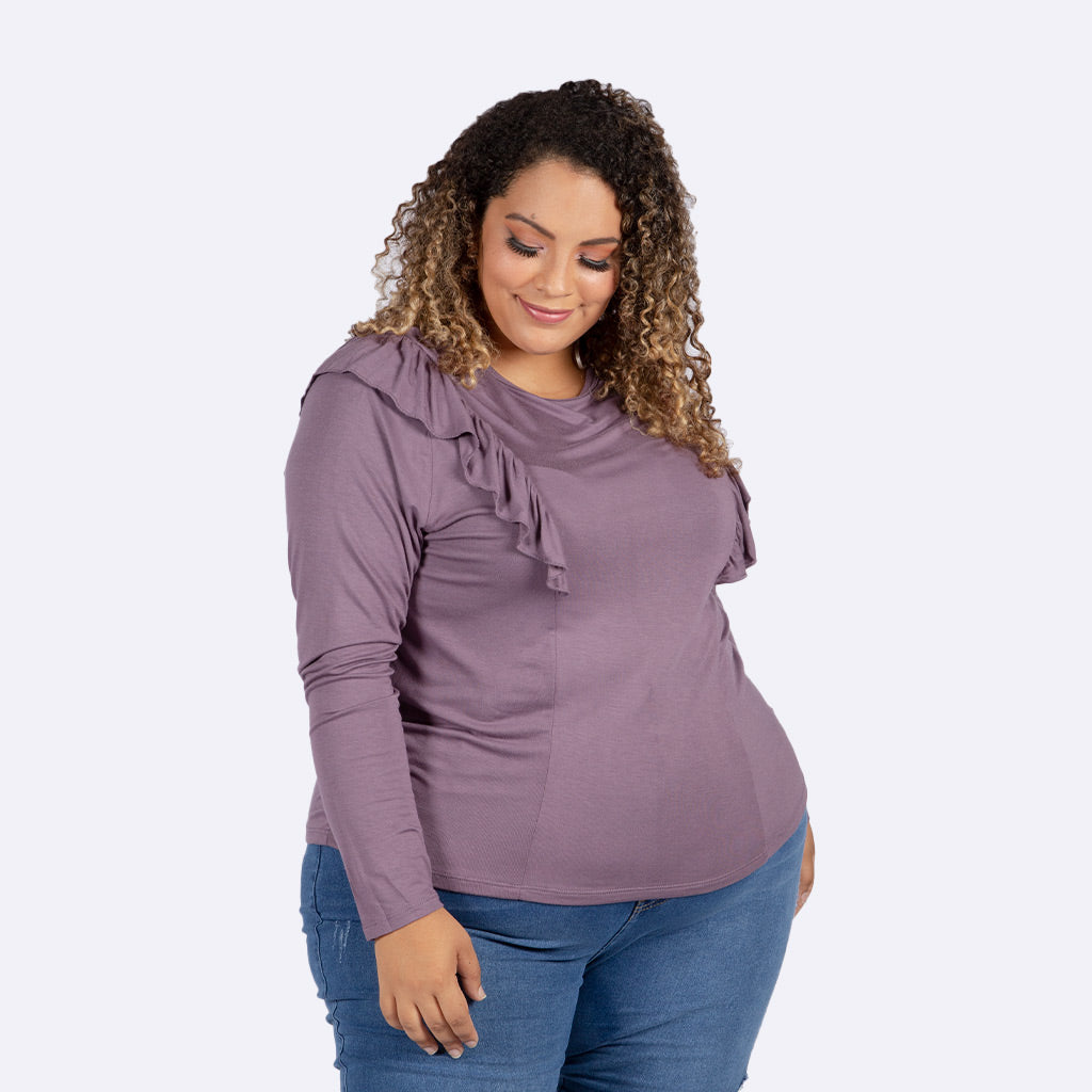 Polo Magnolia Manga Larga Mujer - 2x S/55.00 y 3x S/75.00