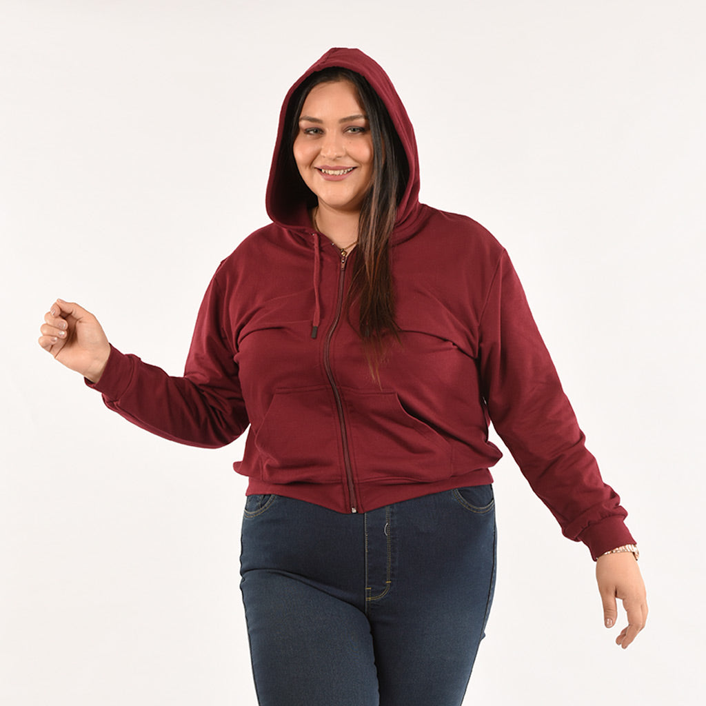 Casaca Magnolia French Terry Mujer