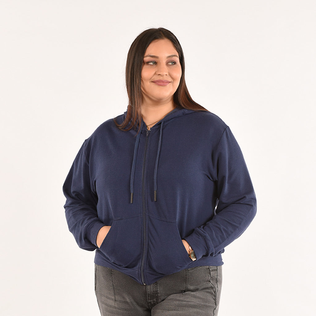 Casaca Magnolia French Terry Mujer