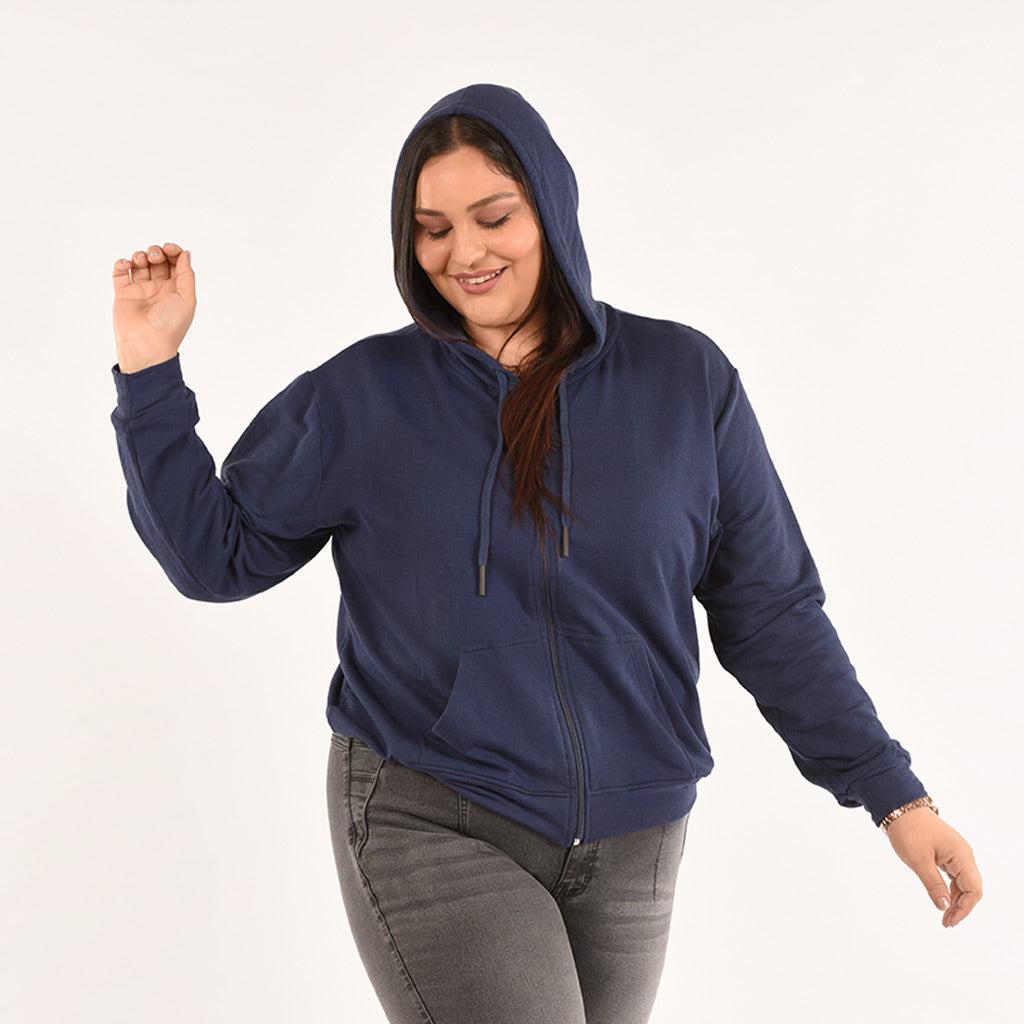 Casaca Magnolia French Terry Mujer