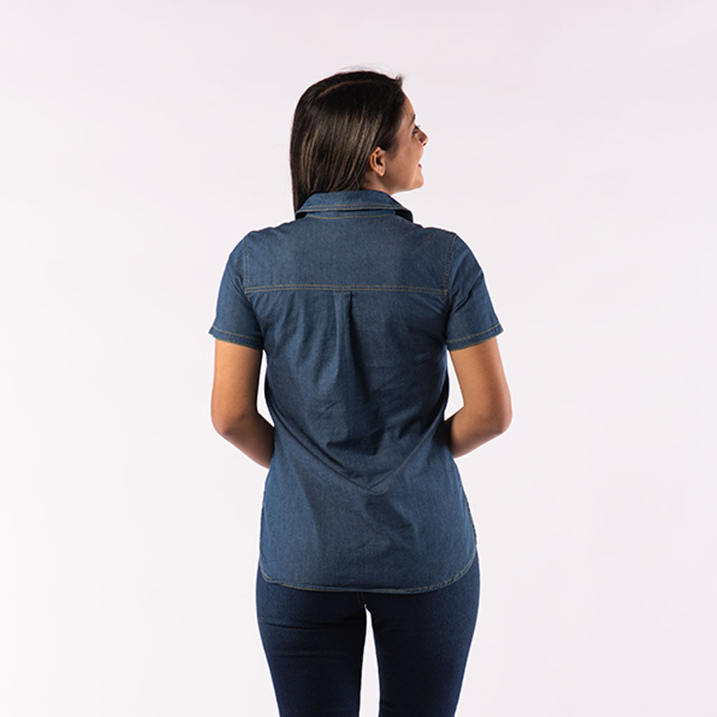 Blusa Ethiopia Denim Mujer