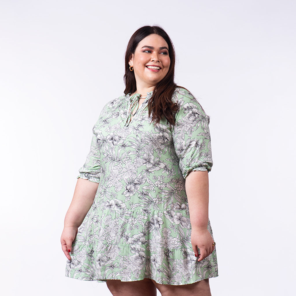 Vestido Magnolia Challis Mujer - 2x S/90.00 y 3x S/120.00