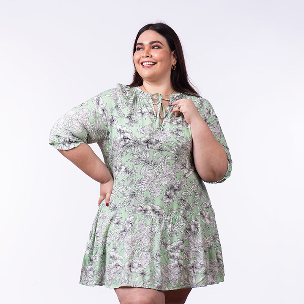 Vestido Magnolia Challis Mujer - 2x S/90.00 y 3x S/120.00