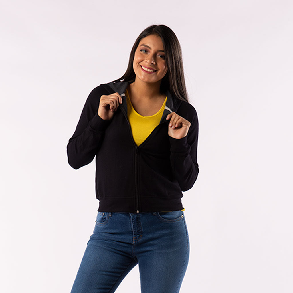 Casaca Ethiopia French Terry Mujer