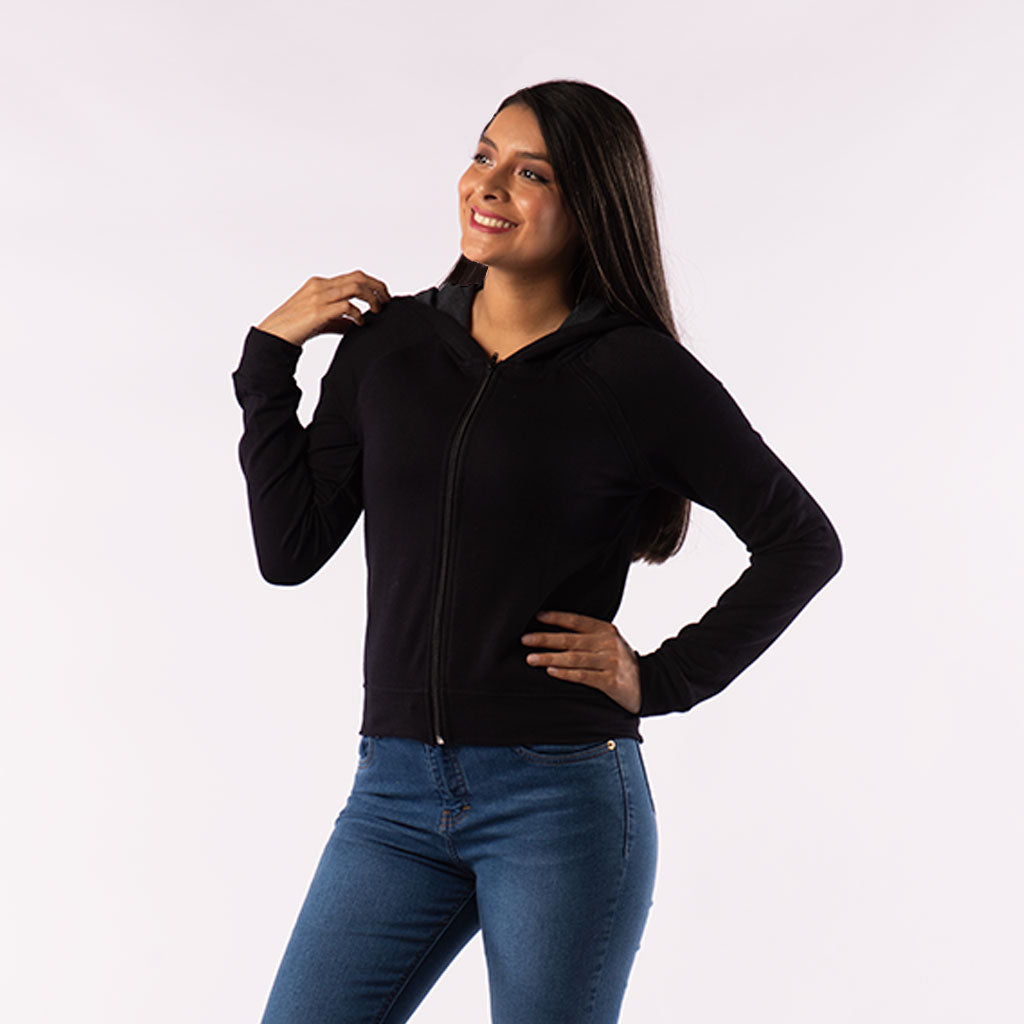 Casaca Ethiopia French Terry Mujer