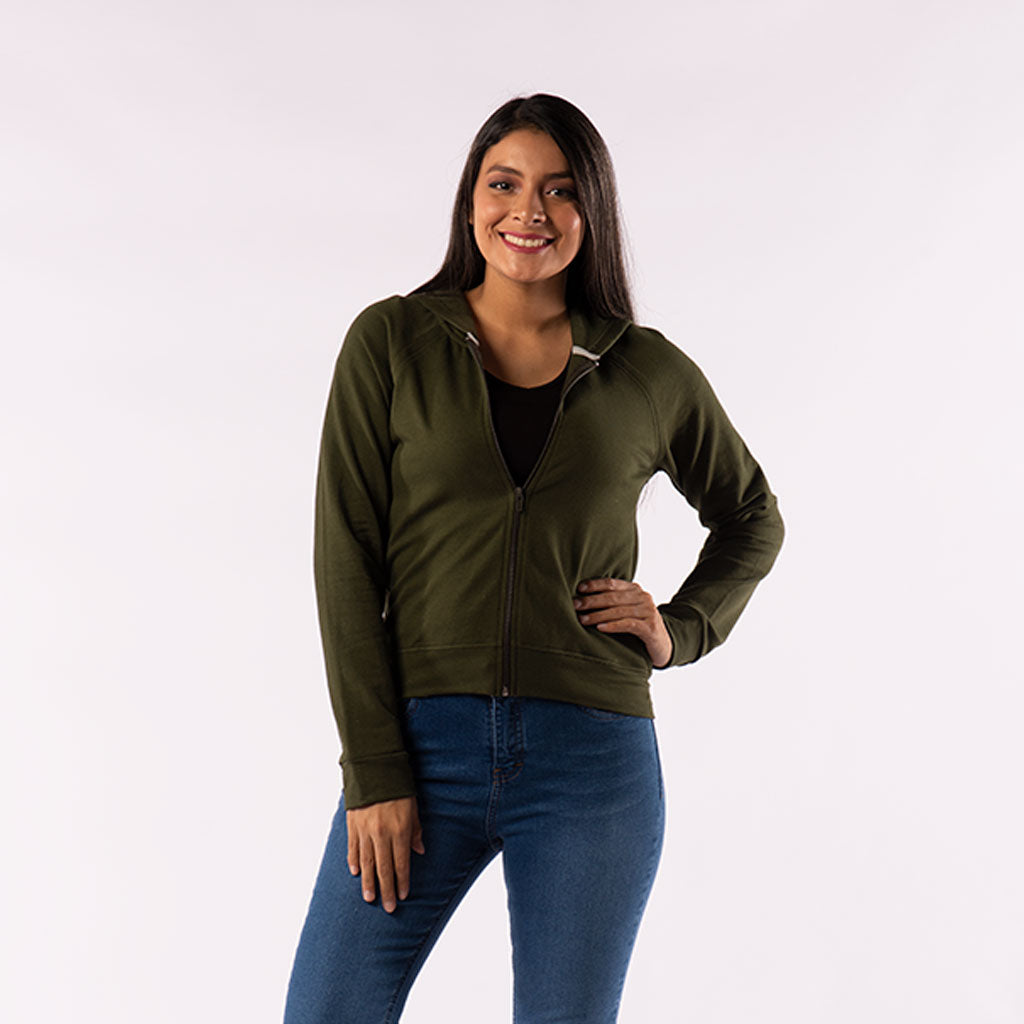 Casaca Ethiopia French Terry Mujer