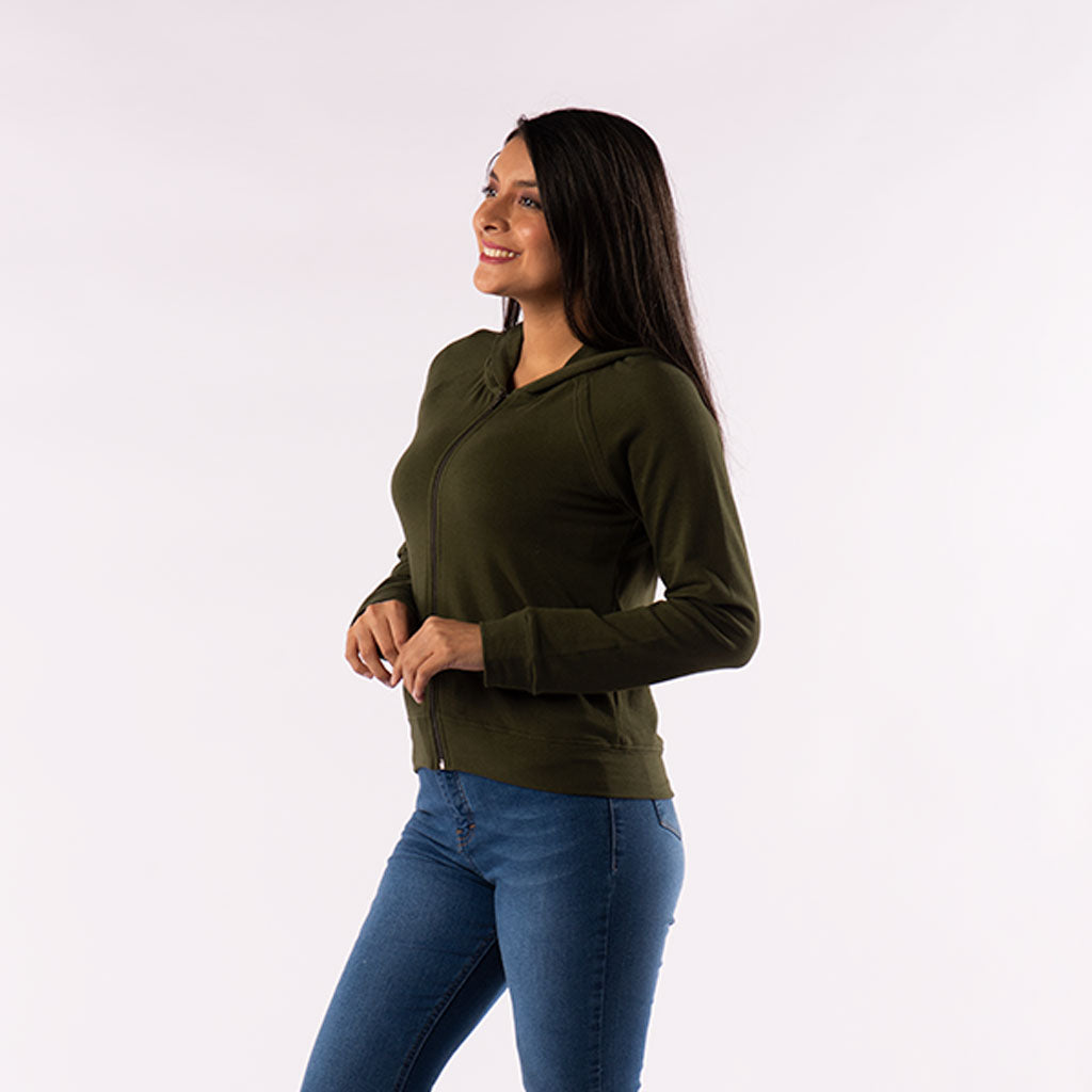 Casaca Ethiopia French Terry Mujer