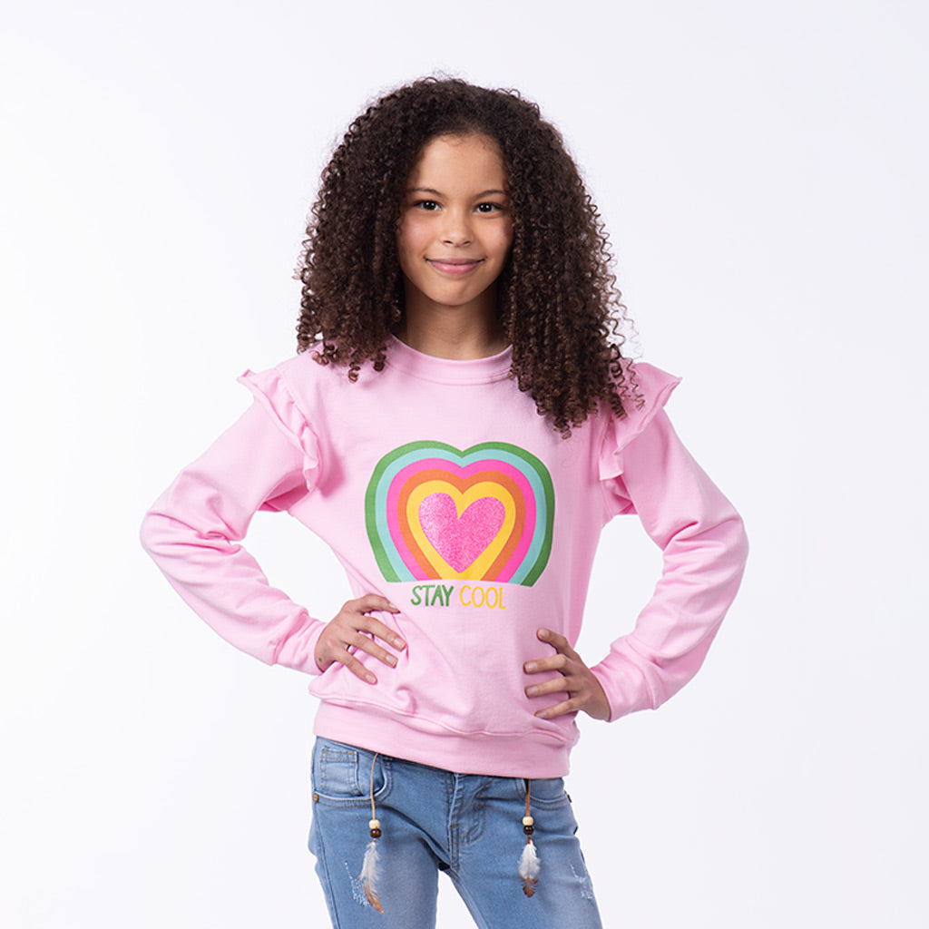 Polera Essie French Terry Niña