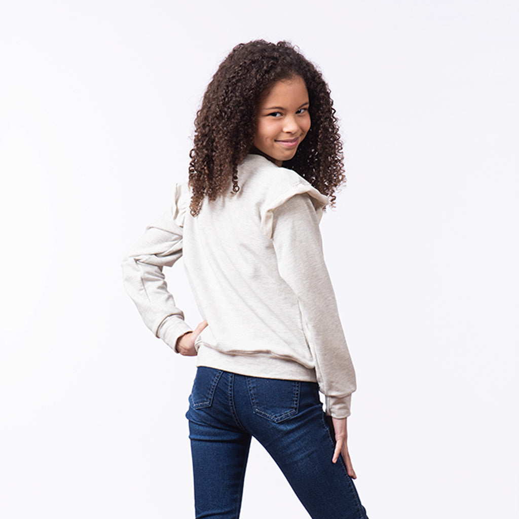 Polera Essie French Terry Niña