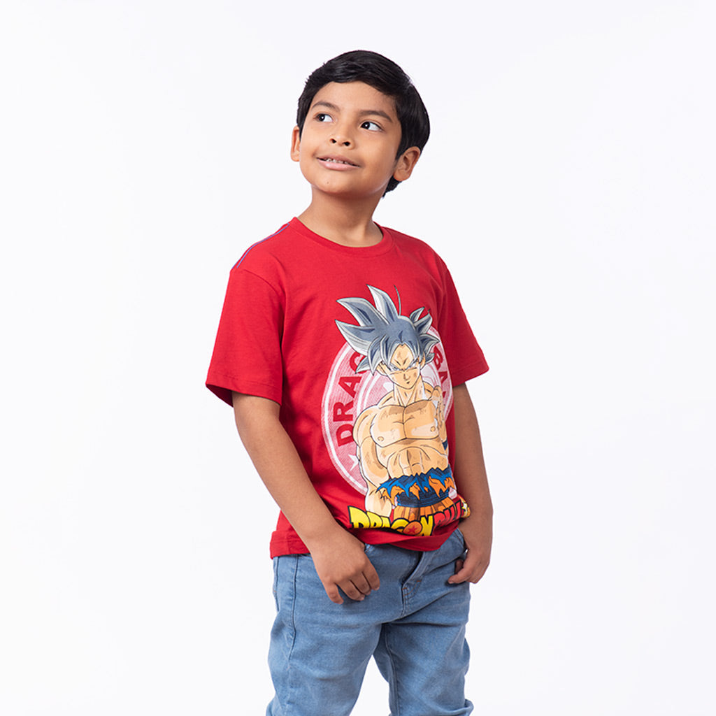 Polo Dragon Ball Super Manga Corta Niño 3x2