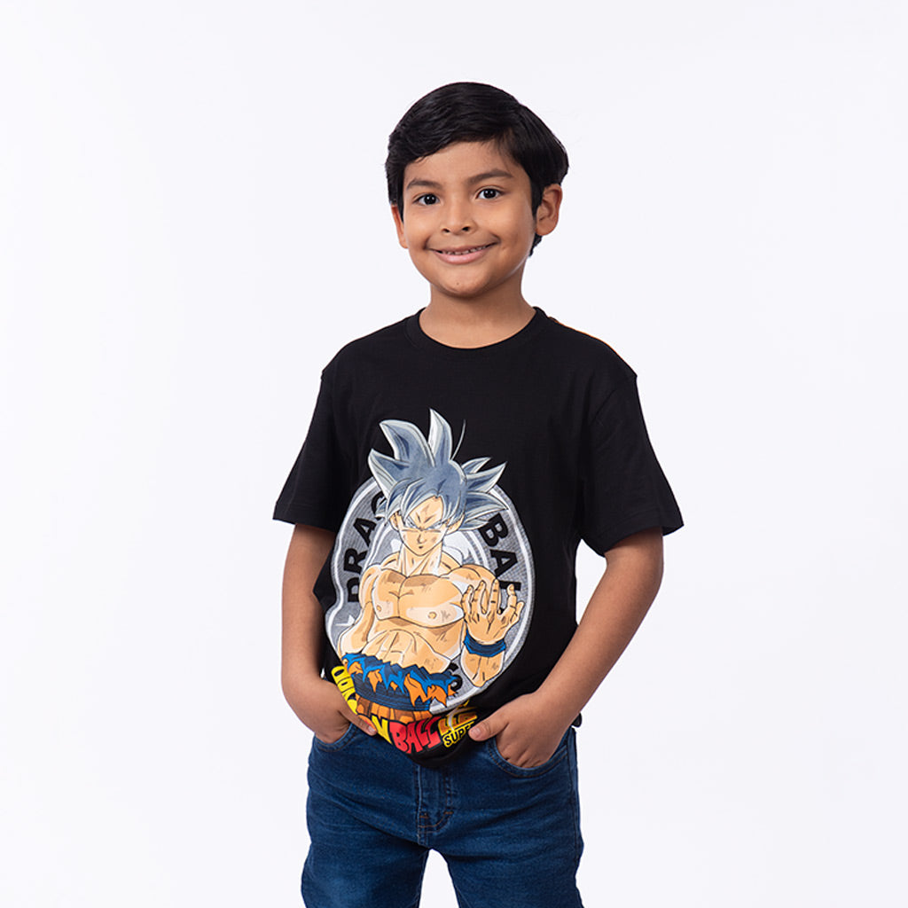 Polo Dragon Ball Super Manga Corta Niño 3x2