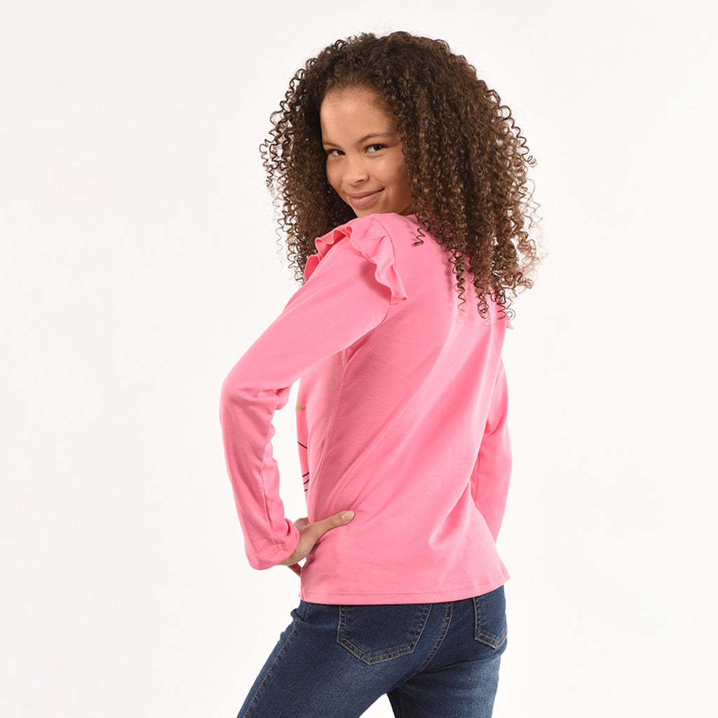 Polo Essie Manga Larga Niña