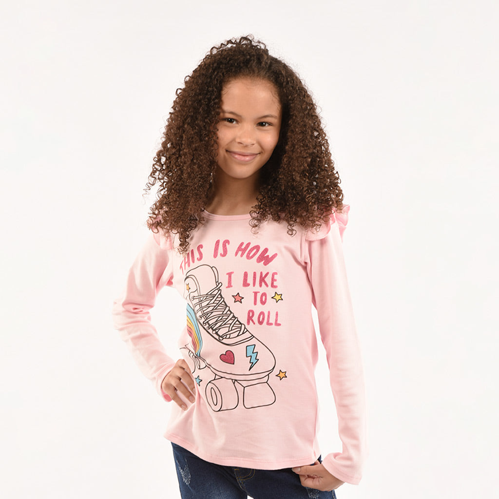 Polo Essie Manga Larga Niña